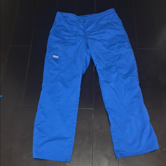 Cherokee Blue Straight Leg scrub Pants! Dry of 3! - Picture 1 of 7